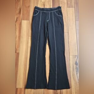 Urban Outfitters Izzy Black Kick Flare Pants